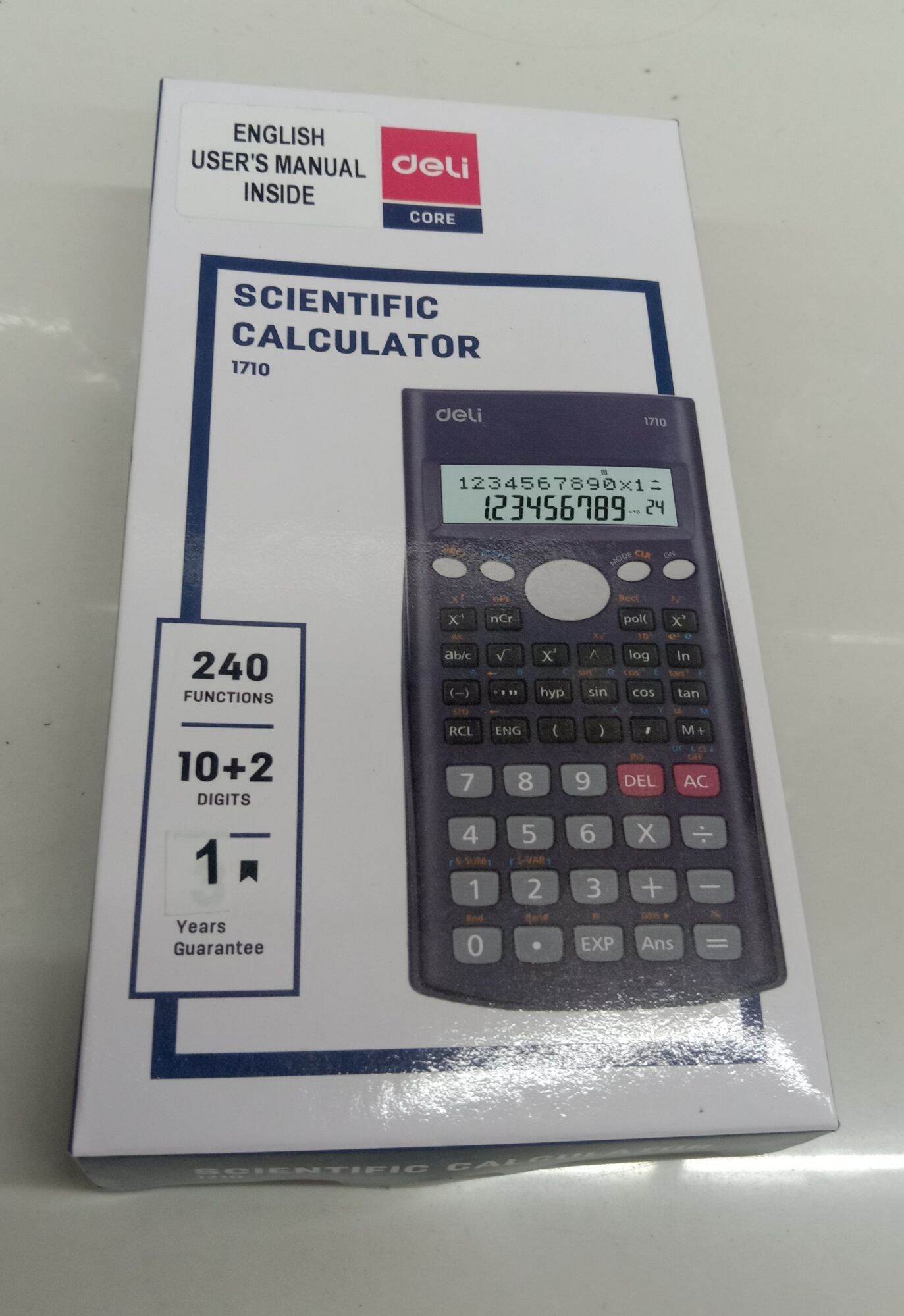 DELI CORE SCIENTIFIC CALCULATOR 1710 Lazada PH