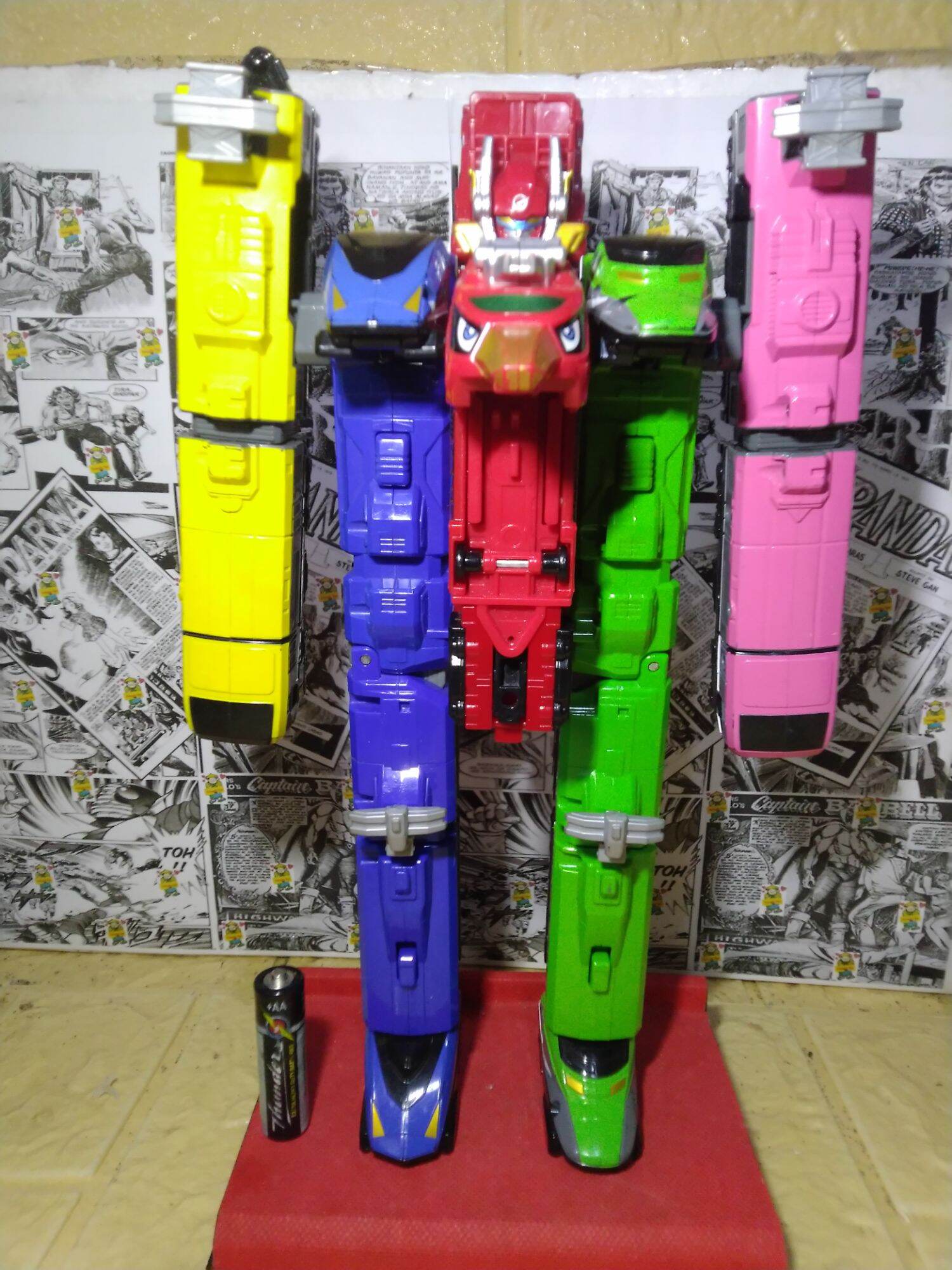 DaiOh - Power Rangers Megazord ToQger Ressher DX - Bandai - Occasion
