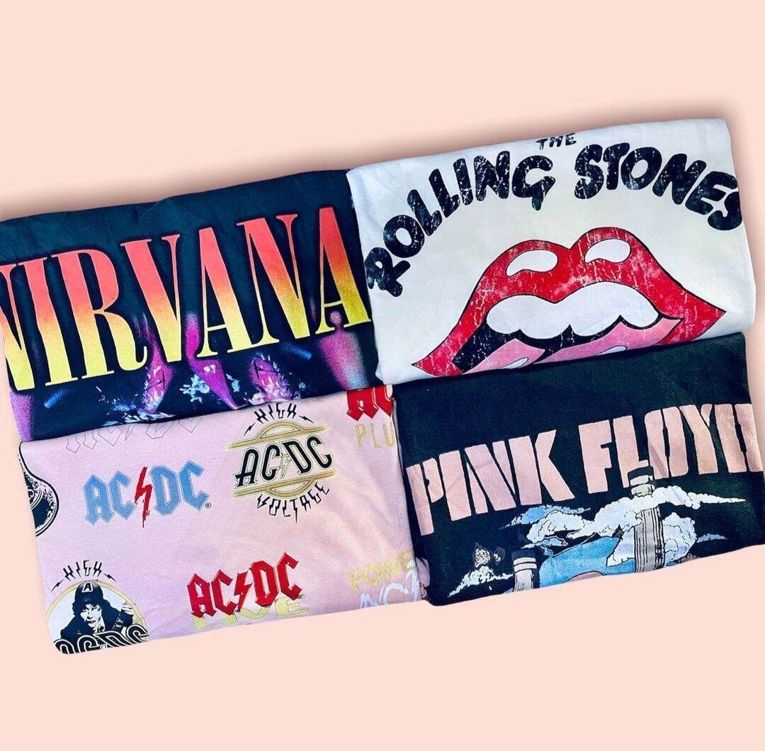 pull and bear band shirts