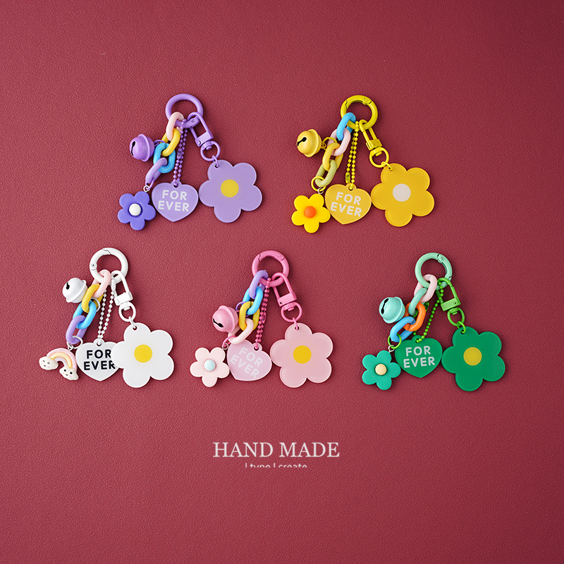  1 Item Metal Keychain Keyring Key Tags Chains Rings Jewelry  Bag Charms P4ED7 Fleur De Lis Iris Lily : Office Products