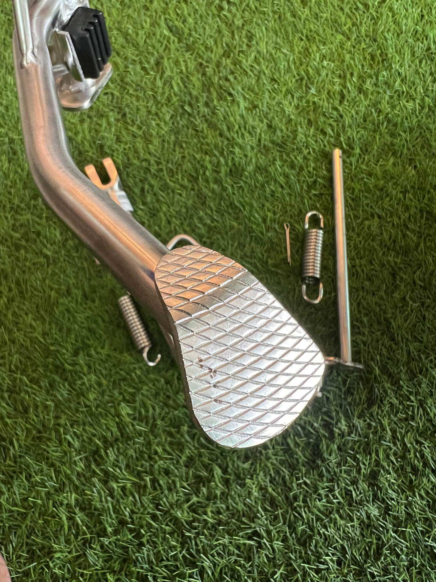 INOX 304 STAINLESS CENTER AND SIDE STAND HONDA CLICK 125/150/160 and ...