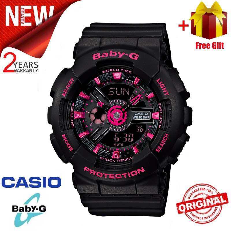 Baby g shock shop black and pink