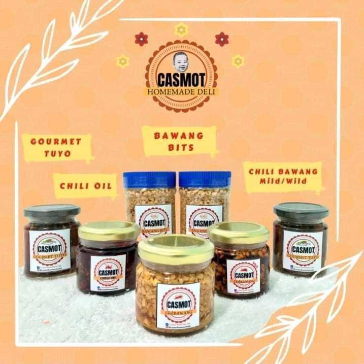 Crunchy Bawang Bits, Chili Garlic, Chili Oil by Casmot Lazada PH