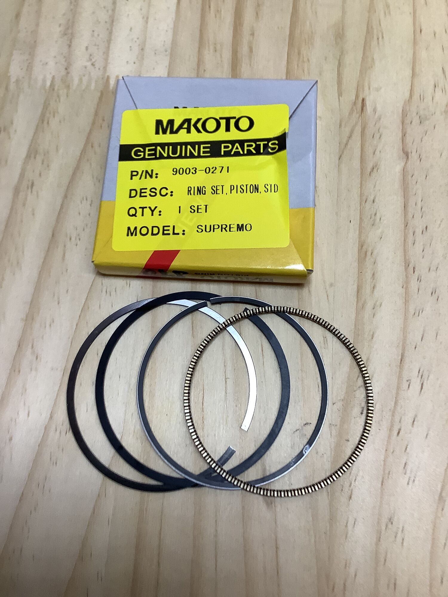 TMX SUPREMO PISTON RING STANDARD MAKOTO Lazada PH