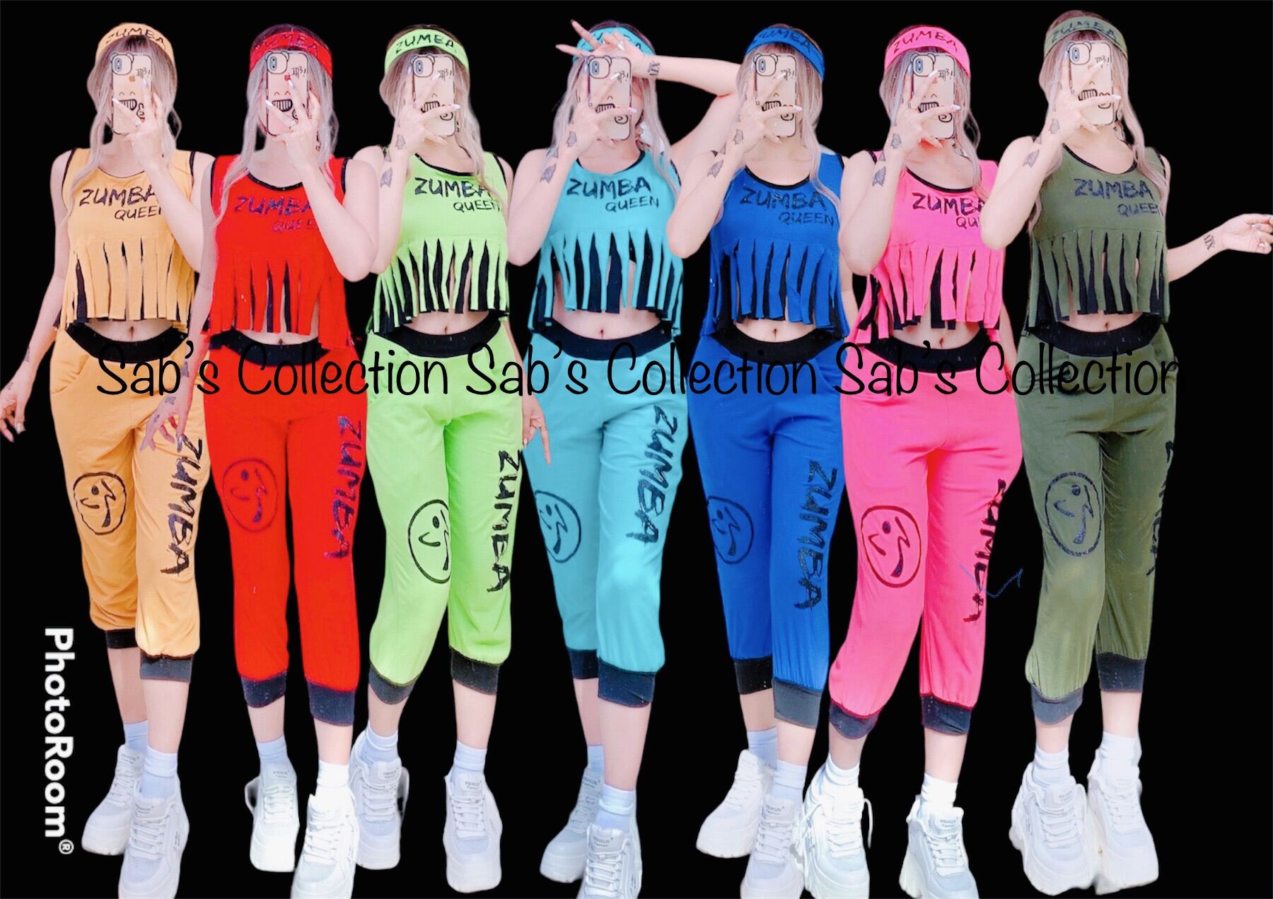 ZUMBA OUTFIT HODDIE TERNO CARGO PANTS COTTON