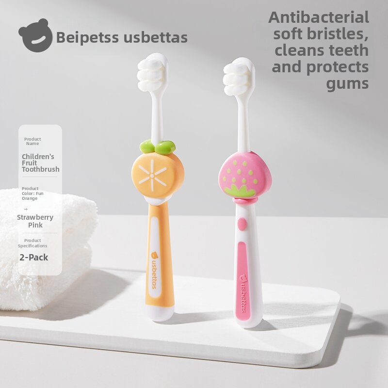 Usbettas | Toddler Toothbrush for Ages 1-6 During Teething Period
