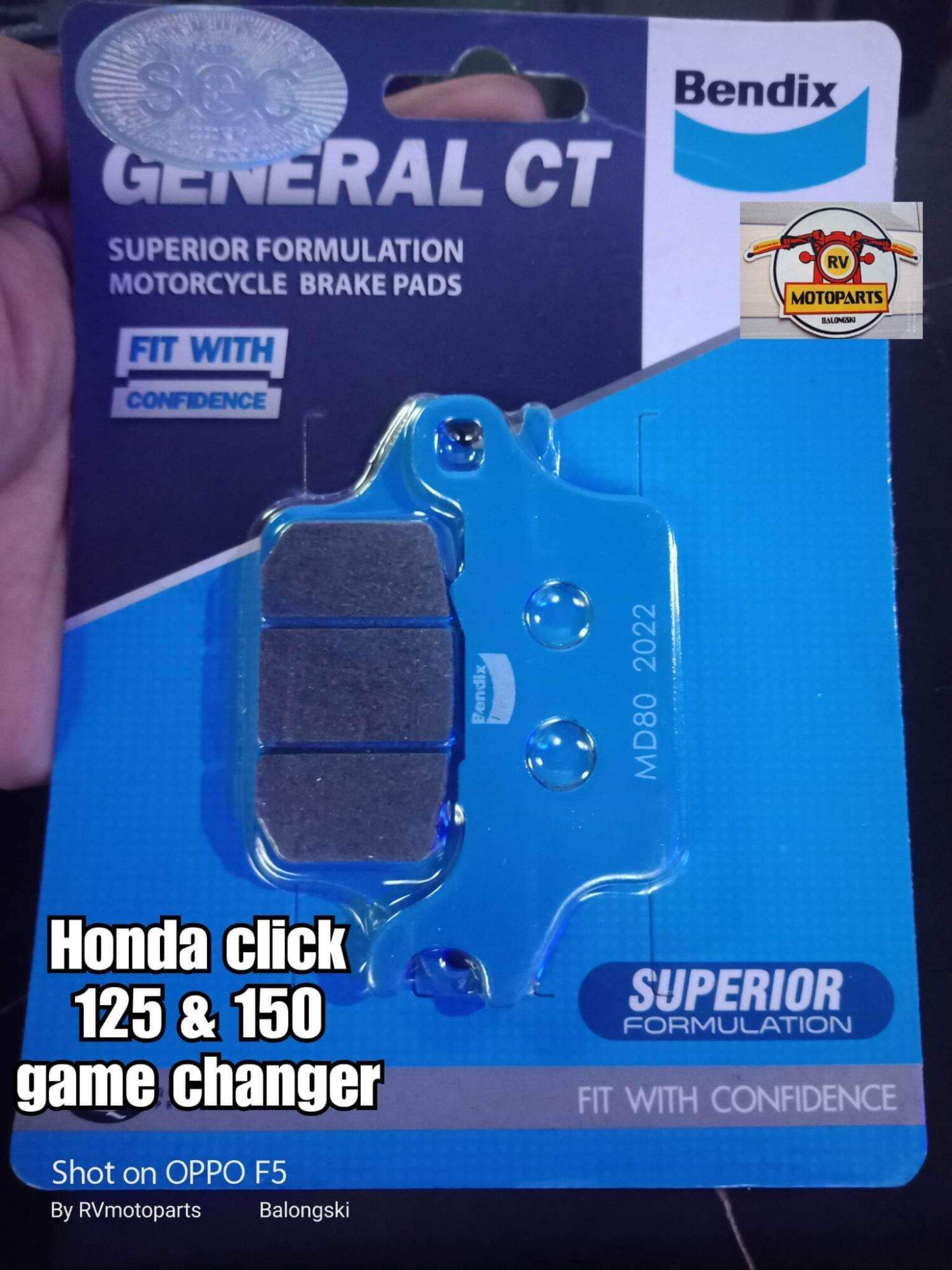 Bendix Brake pad & brake shoe Honda click 125&150 V2 Lazada PH