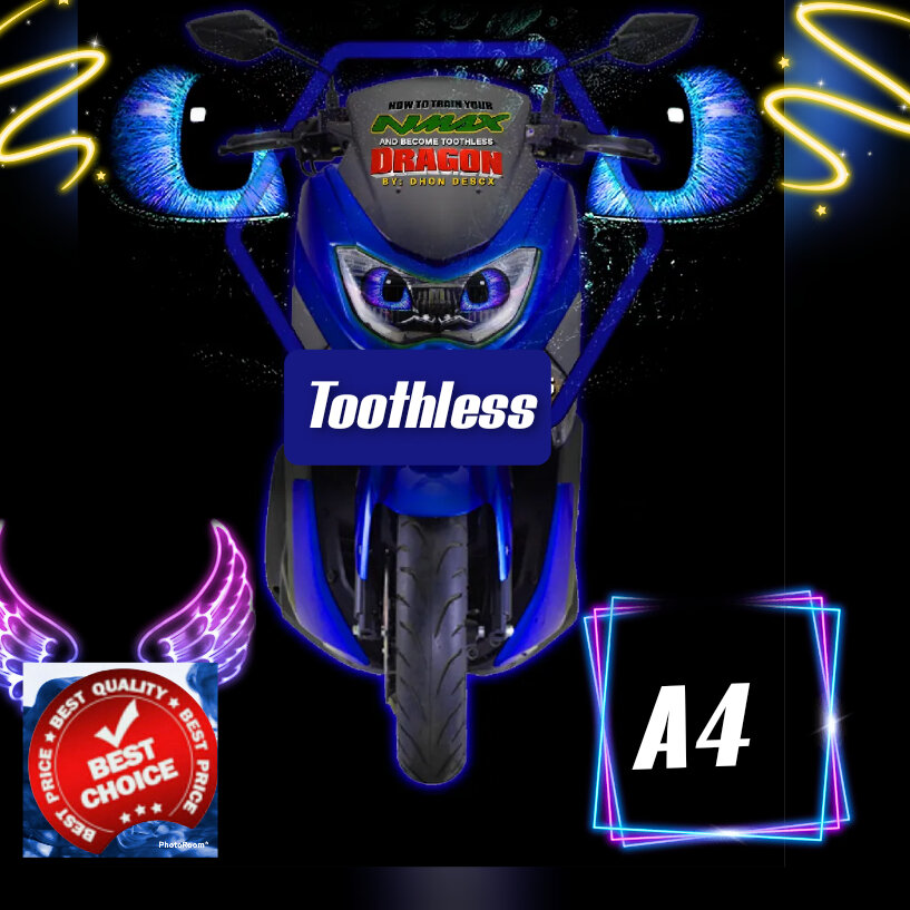 Nmax v1 Toothless/3m adhesive. 