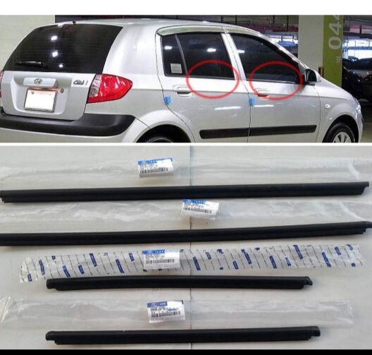 WEATHERSTRIP SET ORIGINAL ALL WINDOWS FOR HYUNDAI GETZ Lazada PH