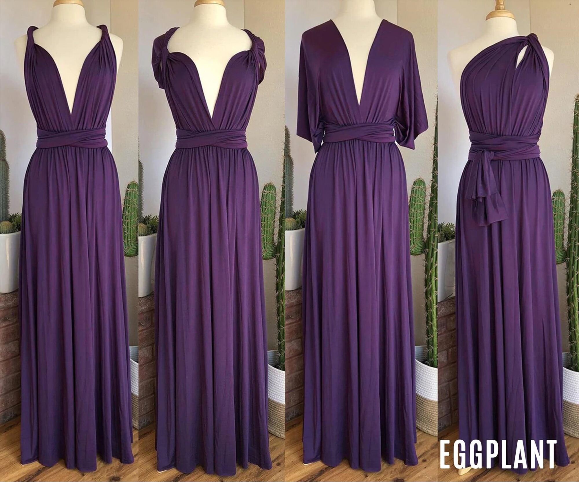 Purple hot sale multiway dress