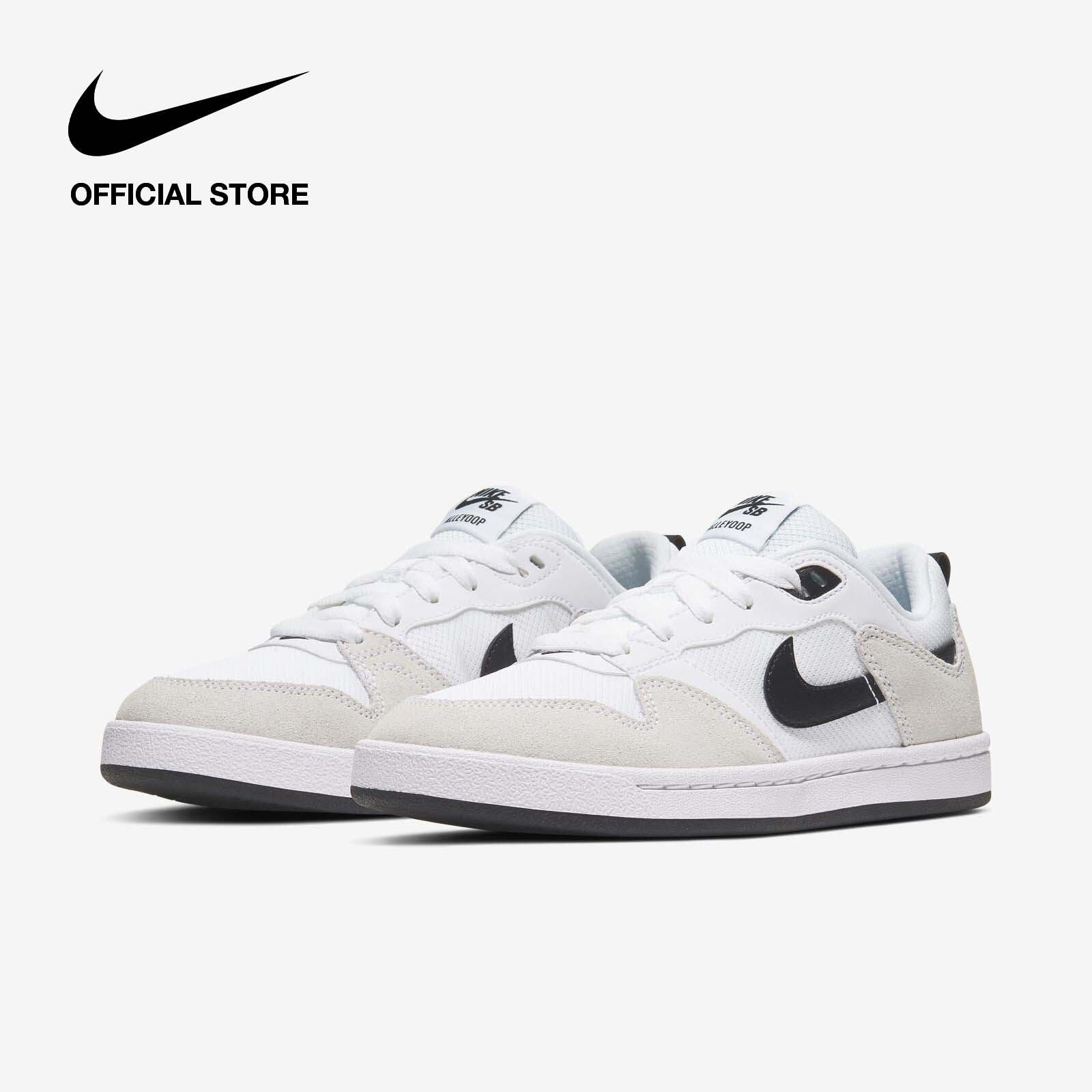 Nike Womens SB Alleyoop Skate Shoes White Rubber Foam Skate