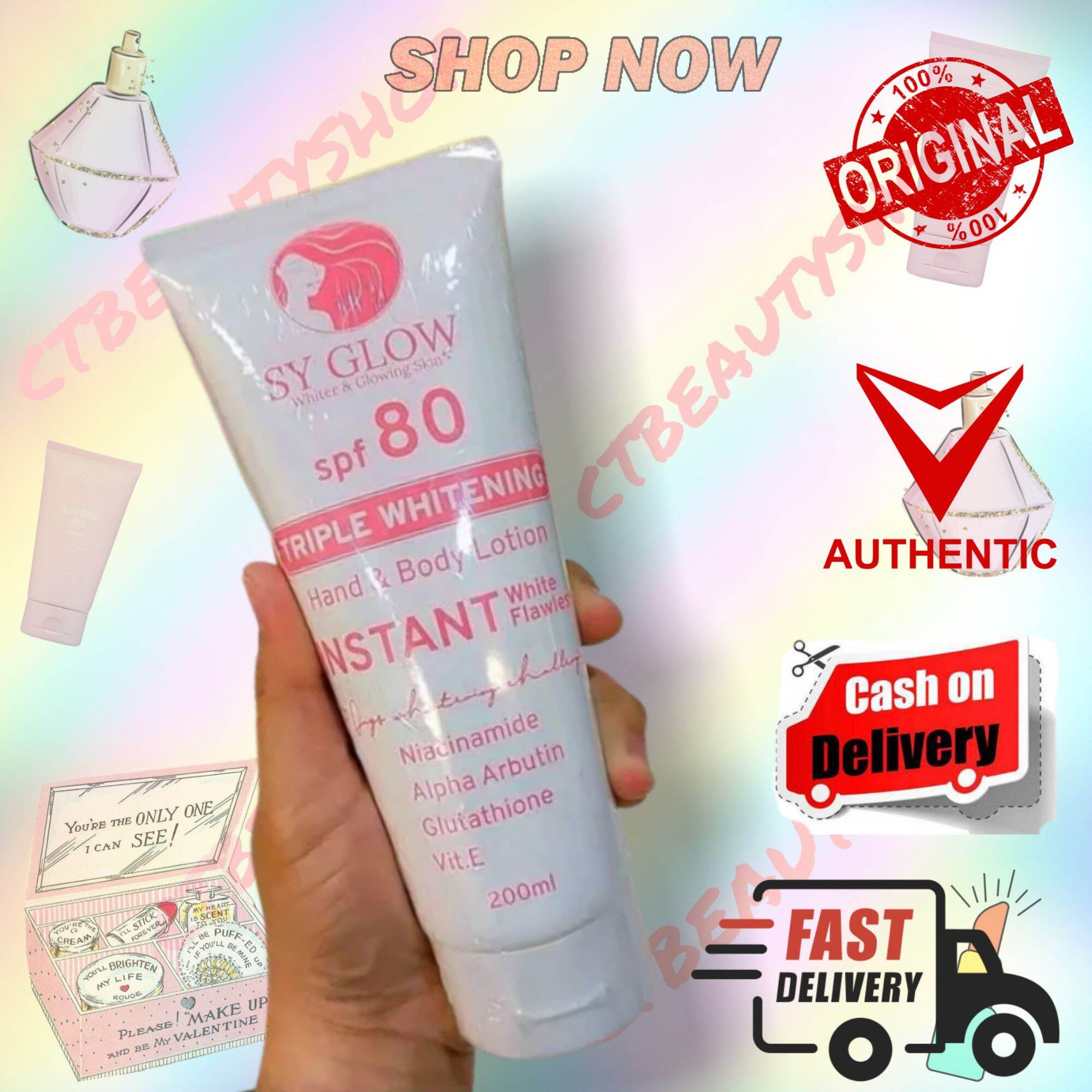SY GLOW INSTANT WHITENING LOTION
