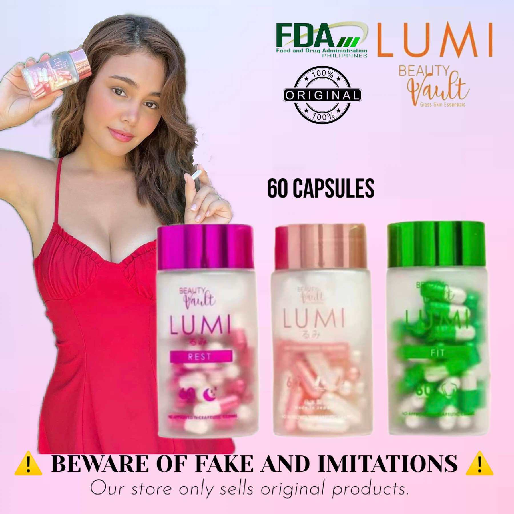 LUMI 24H Glutathione Antioxidant Whitening Capsules