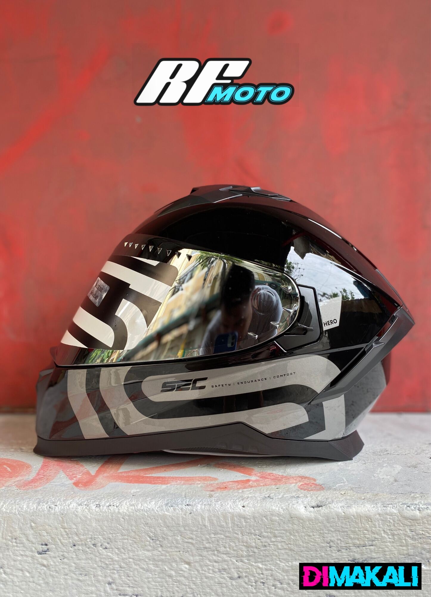 SEC HERO FULL FACE HELMET SALE! with FREEBIES!. 