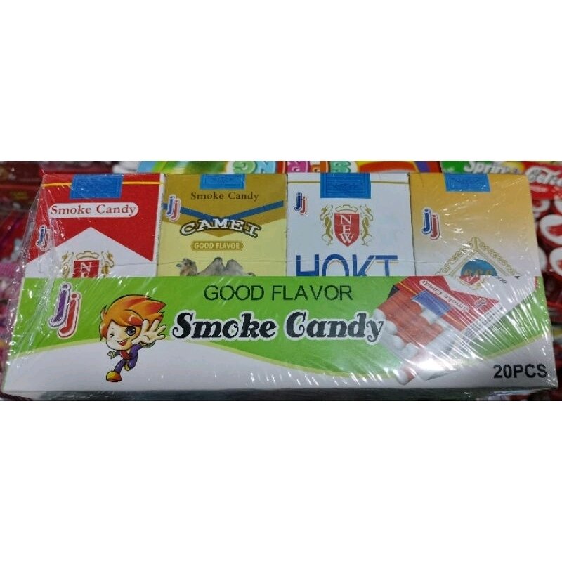 SMOKE CANDY 20 pcs/pack with 5 pcs stick/pack| Lootbag Filler, Paninda ...