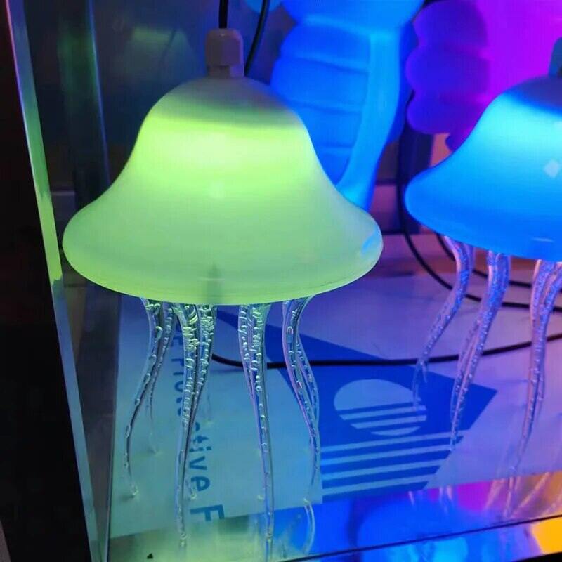 LED Ocean Jellyfish Lights Christmas Tree Jellyfish String Lights Night Lights Colorful Hanging Tree, Fantasy Jellyfish Lights