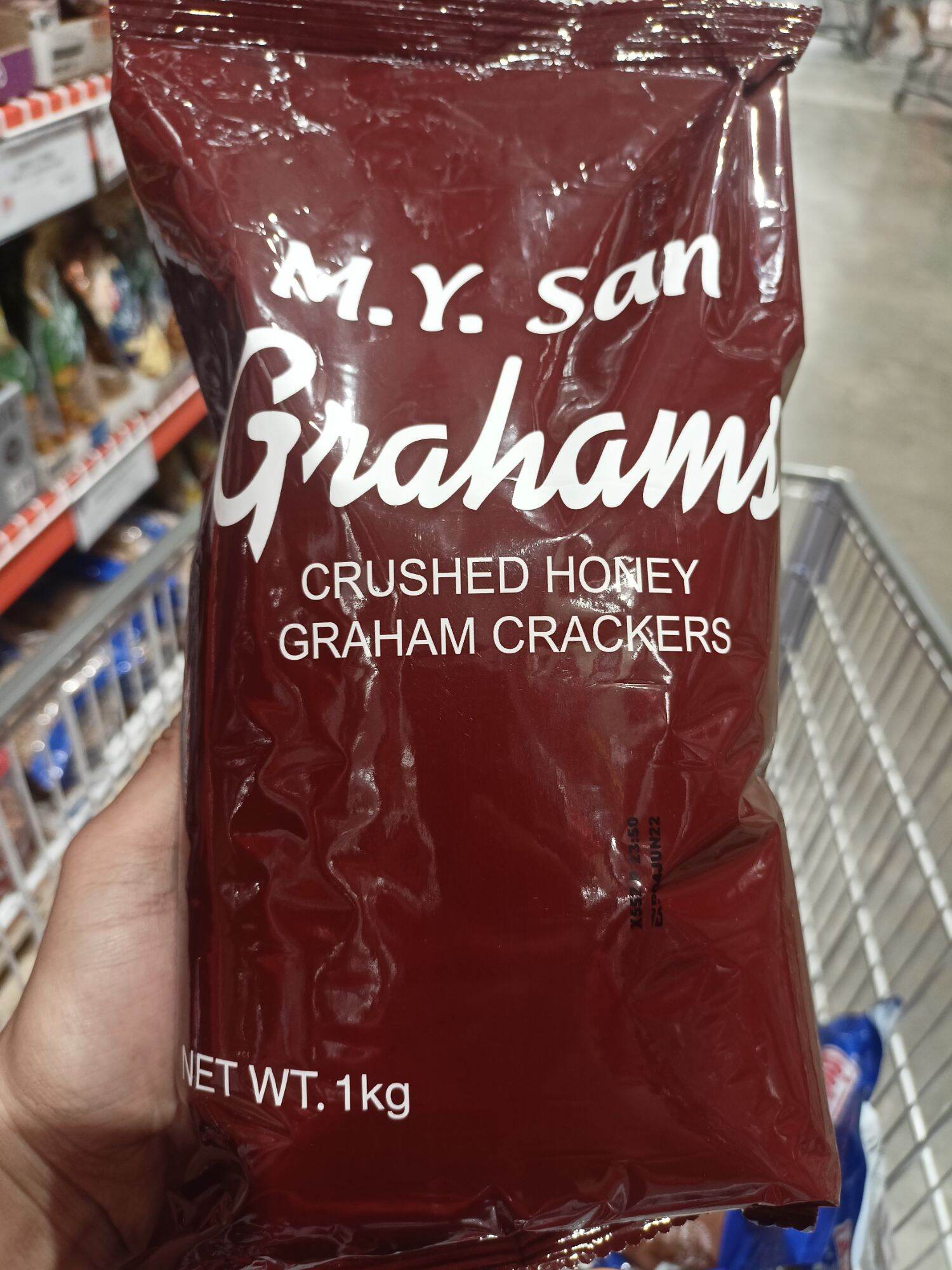 M.Y. SAN Grahams Crushed Honey Graham Crackers 1kg Lazada PH