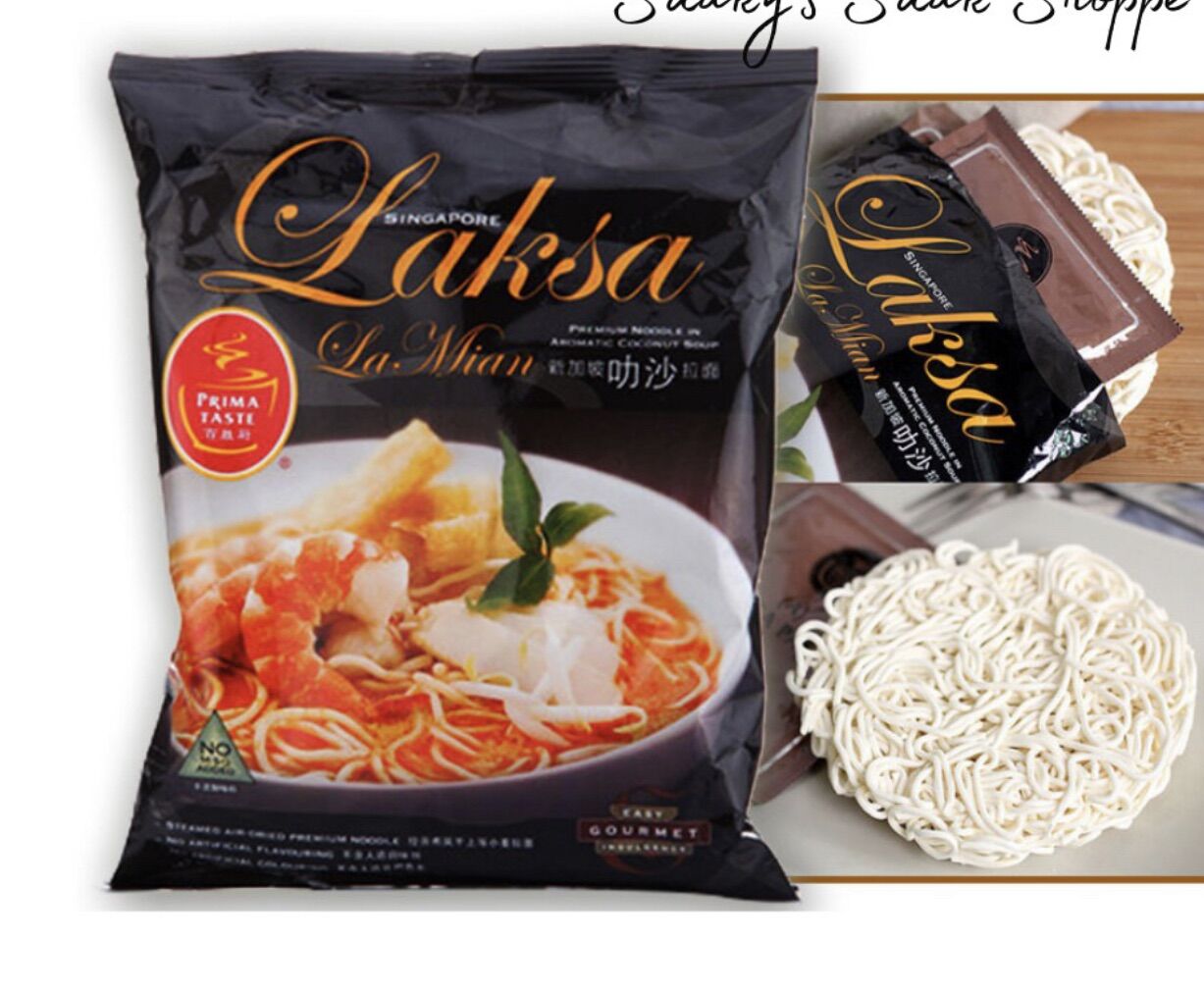 Prima Taste Laksa La Mian Premium Instant Noodles 185g (Singapore ...