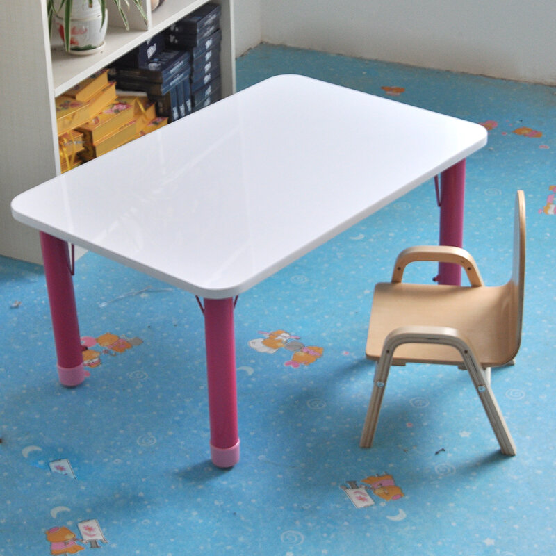 Children's Study Desk Waterproof Desktop Height Adjustable School Desk and Chair Kindergarten