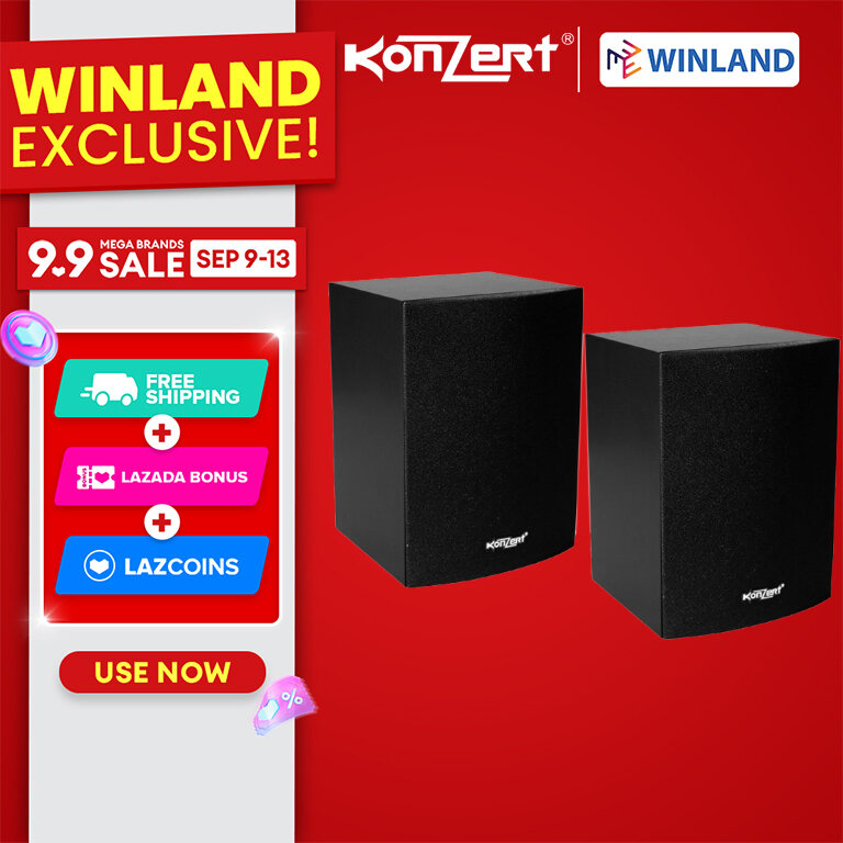 Winland KS-55A+ Active Speaker System - 100W Konzert Speaker