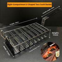 Qinju studio | Taco Sushi Mold Thin Bread Roll Shaping Basket