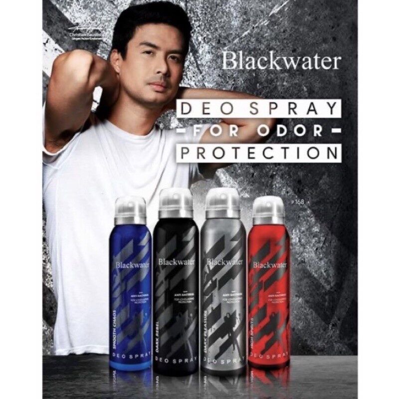 Blackwater Deo Spray for men Dark Pleasure Fragrance Smooth Chaos