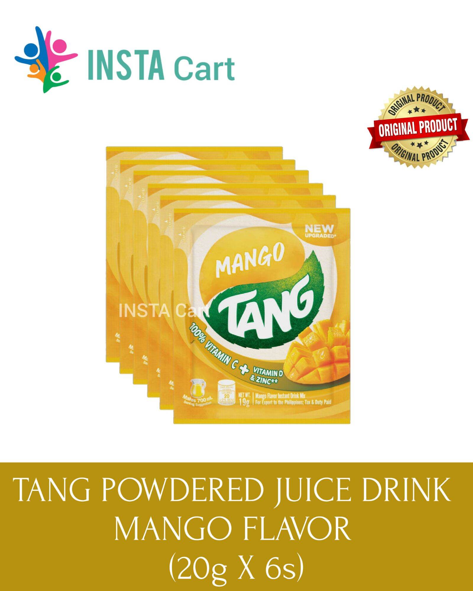 Tang Mango Flavor Powdered Juice Drink Sachet