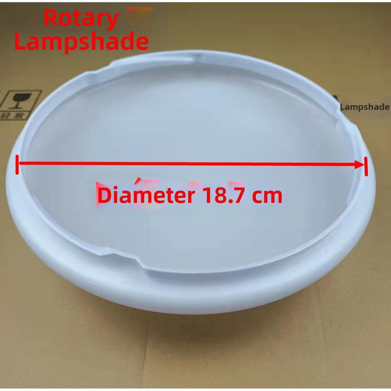 Simplicity White LED Ceiling Light Shade