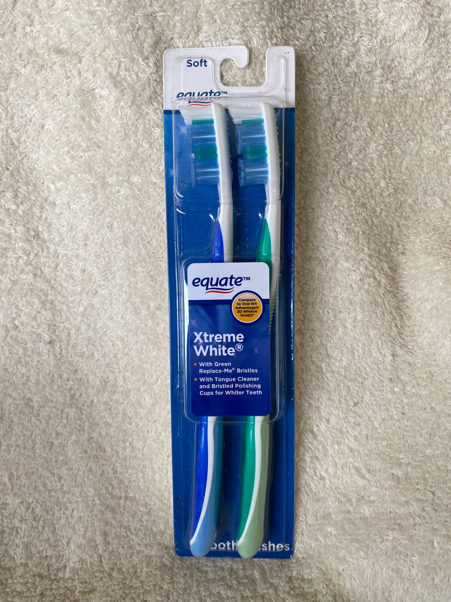 Equate Xtreme Soft Toothbrush 2s 