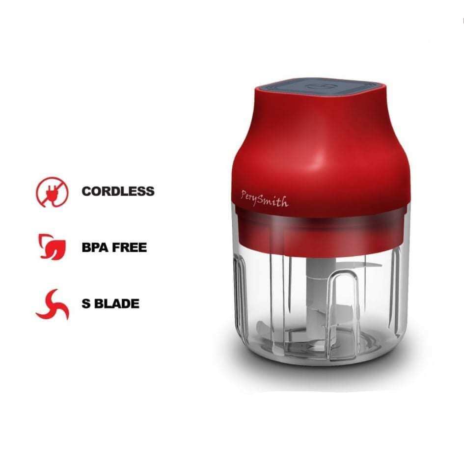 PERYSMITH Mini Food Chopper (Cordless) Lazada PH