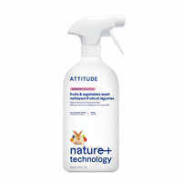 Attitude Fruit & Vegetable Wash Unscented 800ml