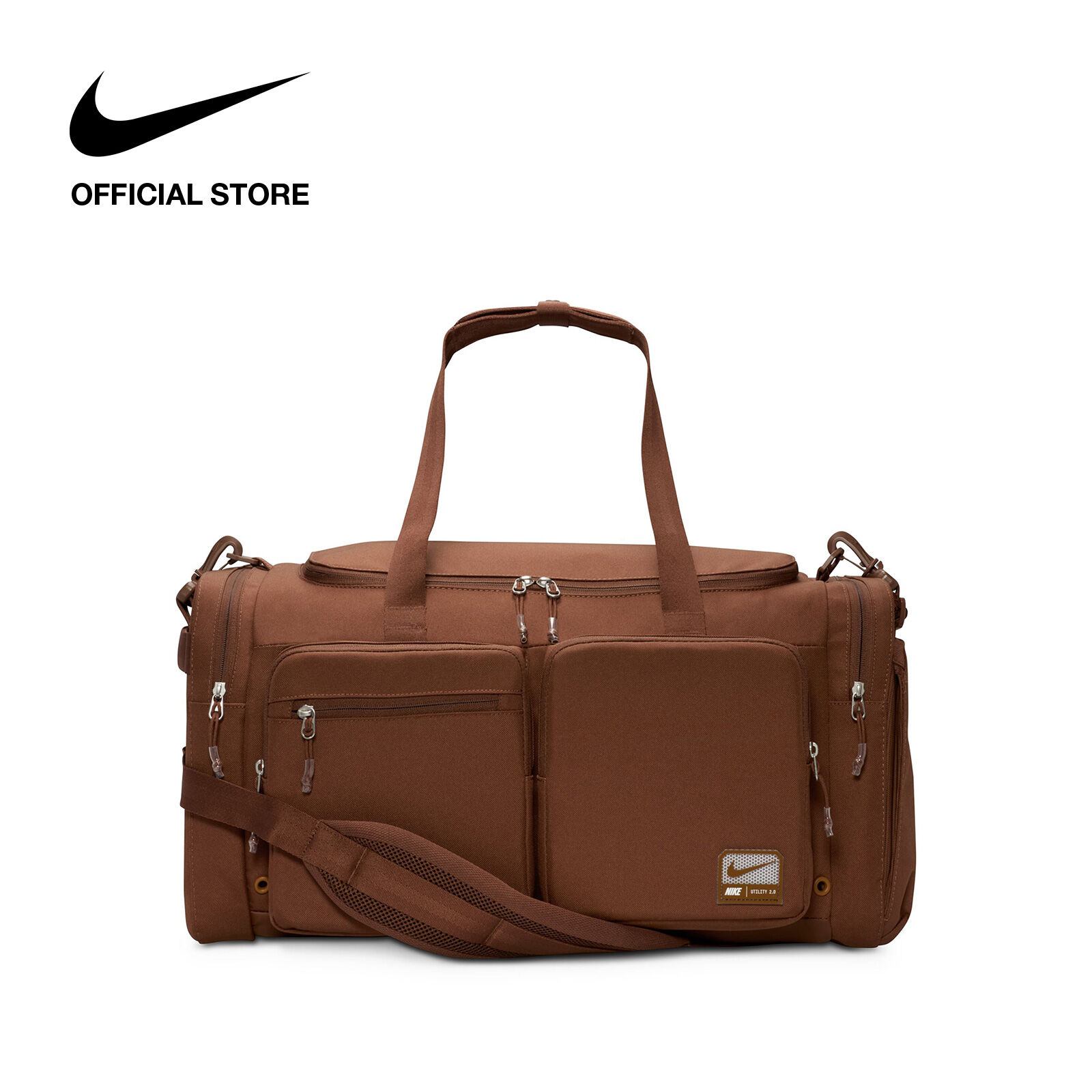 nike wheat utility duffel