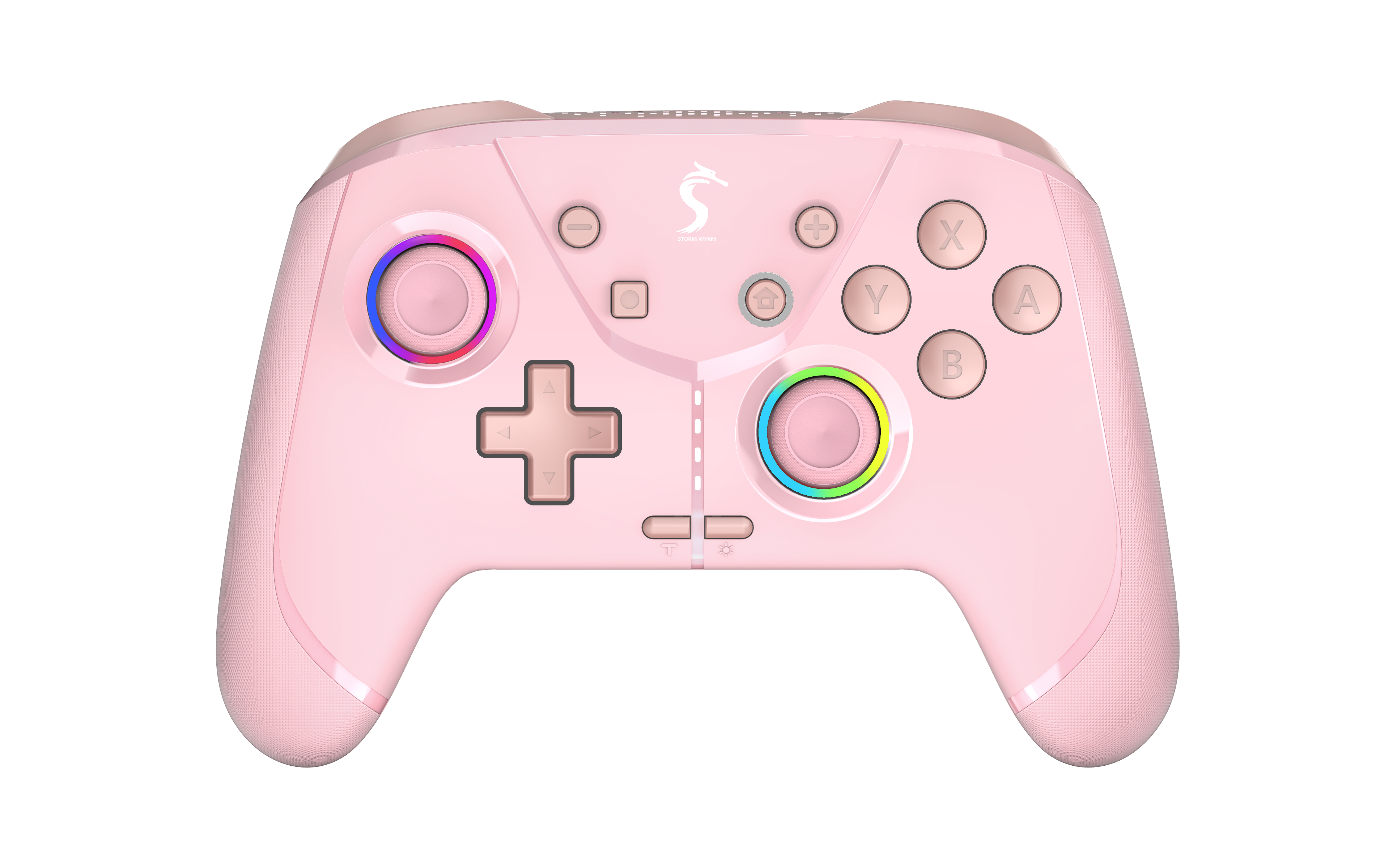 STORM WYRM Wireless Game Controller with RGB Light for Switch/OLED ...