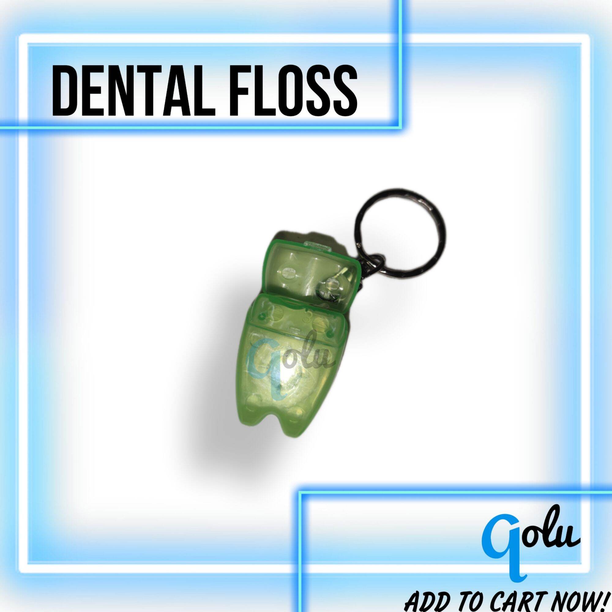 Dental floss key chain oral hygiene floss starter Lazada PH