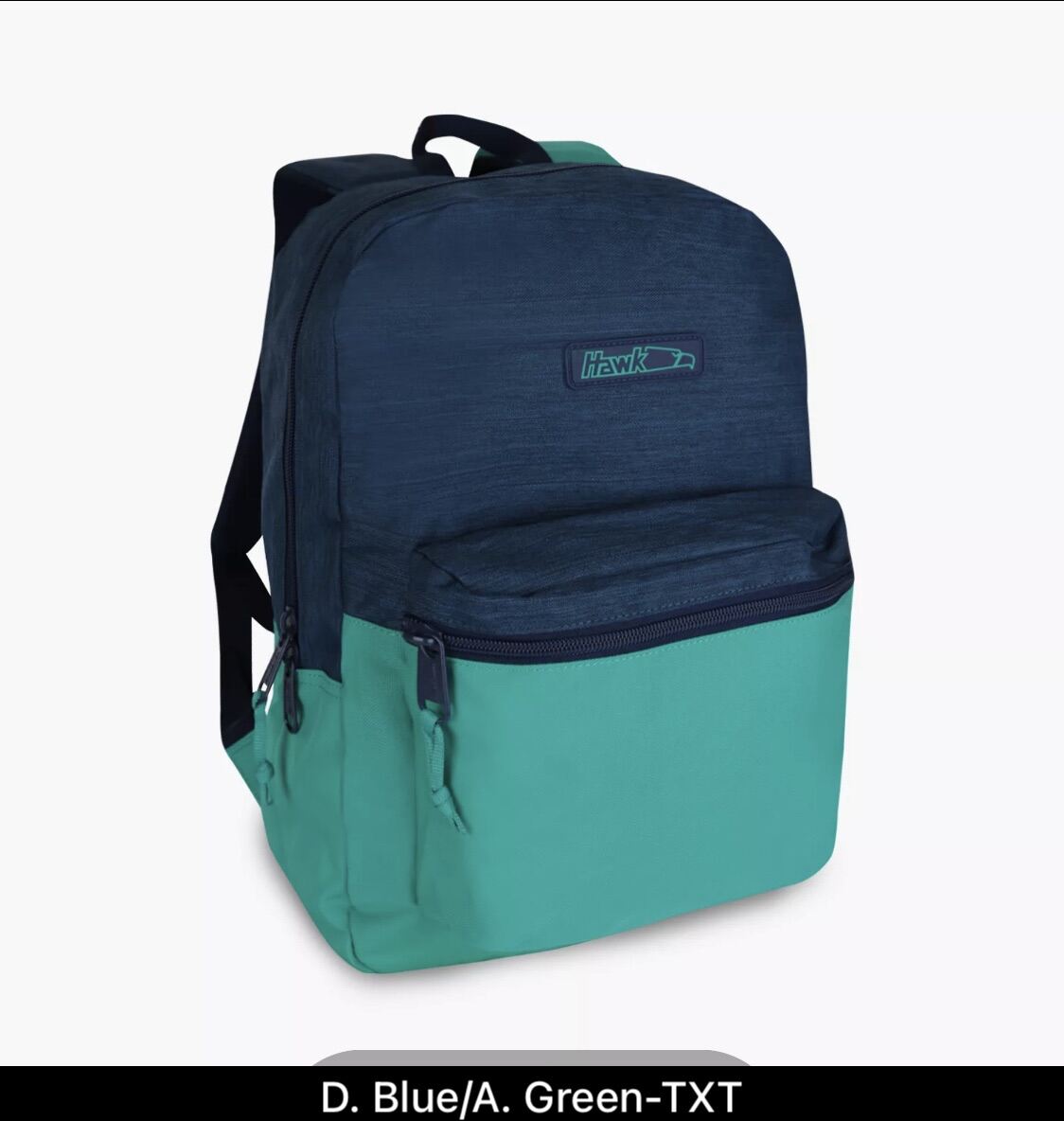 Hawk bag cheap blue green