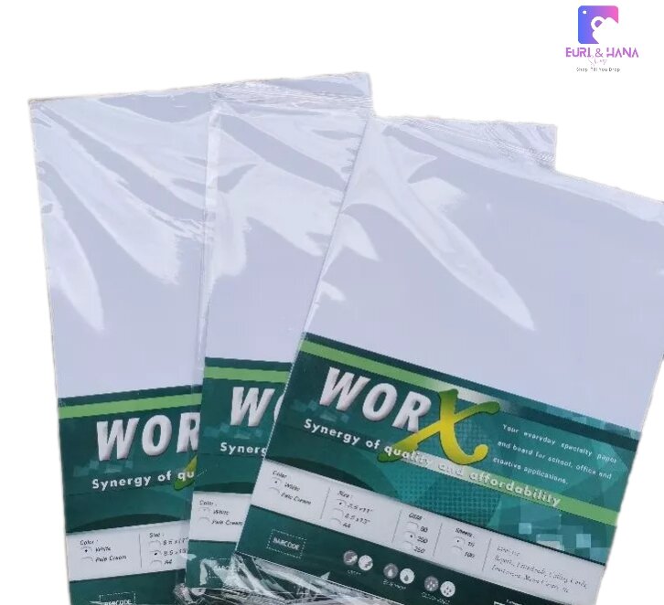 Euri Hana Shop SPECIALTY PAPER Worx Board 10PCS 200GSM SHORT A4