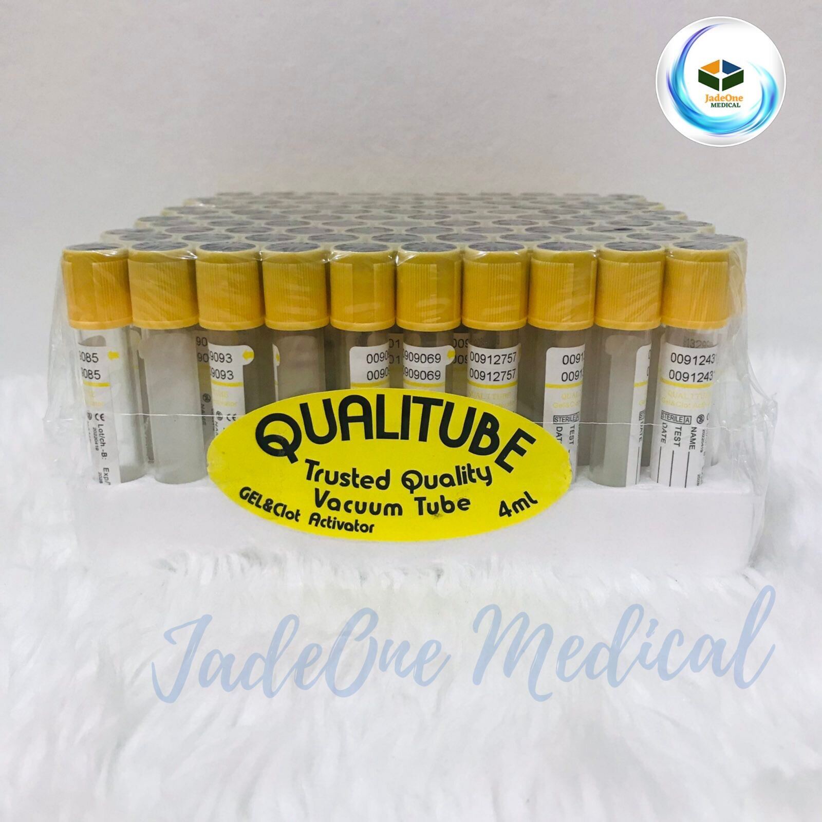 QUALITUBE Yellow Top , Gel & Clot Activator Glass 4ml Lazada PH