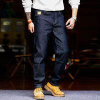 BGYO | American Vintage Heavyweight Stretchy Dark Blue Denim Pants