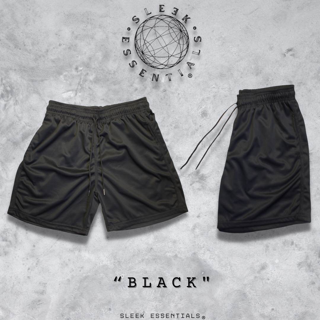 SLEEK ESSENTIALS, MESH SHORTS