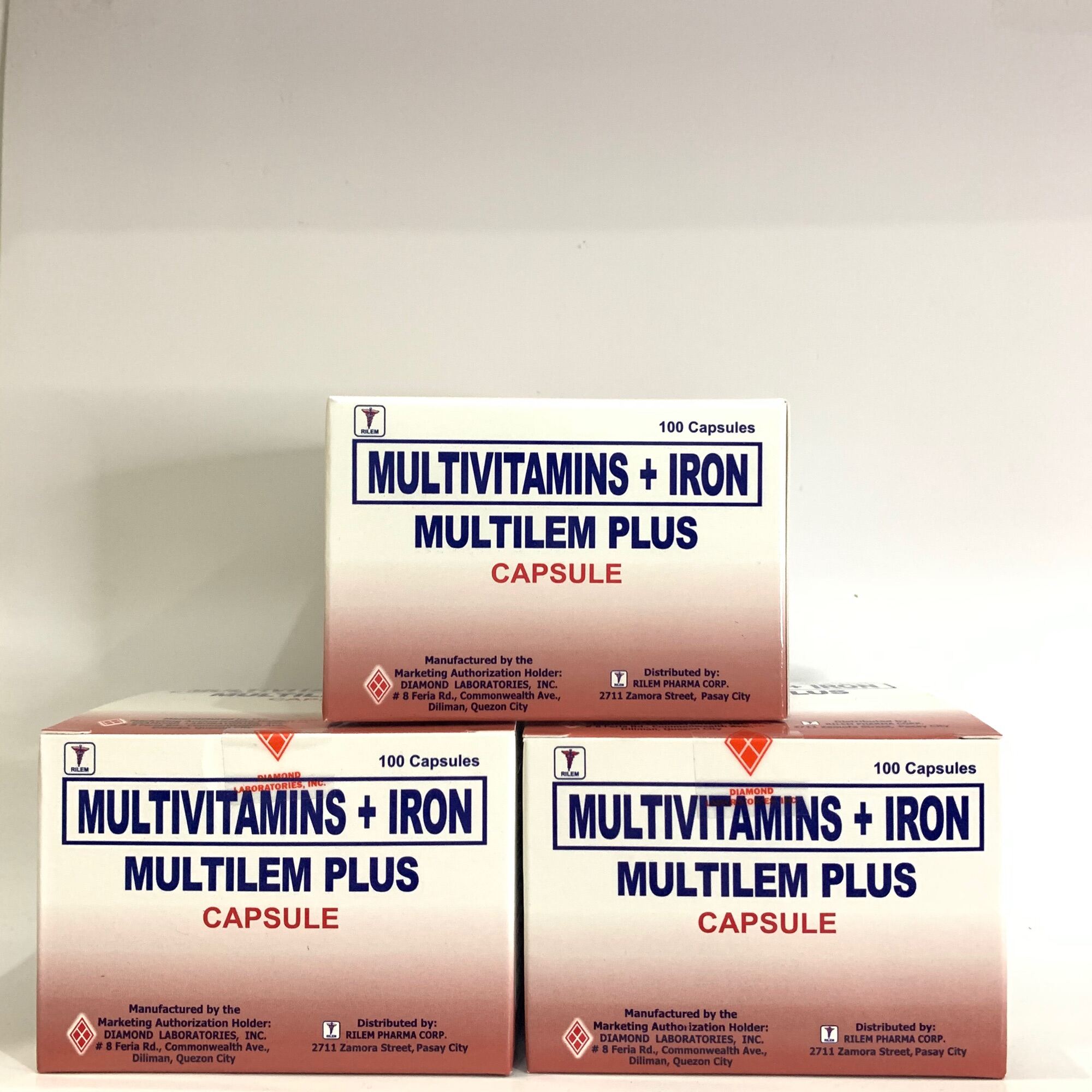 MULTIVITAMINS + IRON MULTILEM PLUS Lazada PH