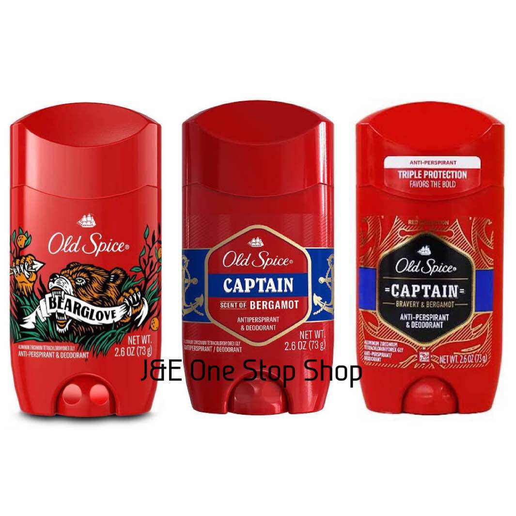 Old Spice Bearglove/Captain Men's Deodorant, 73g