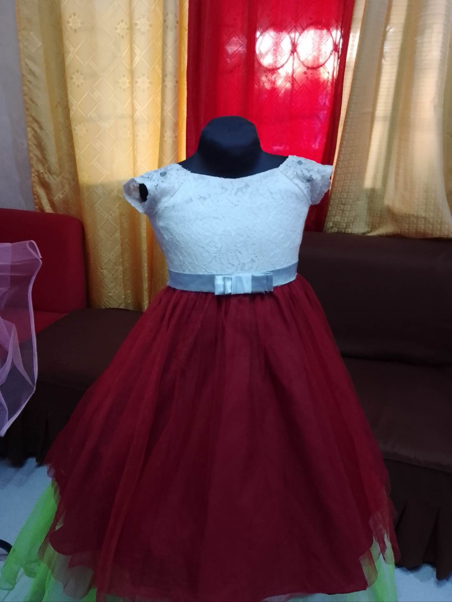 9years girl long frock cutting and stitching in telugu part -1 - YouTube