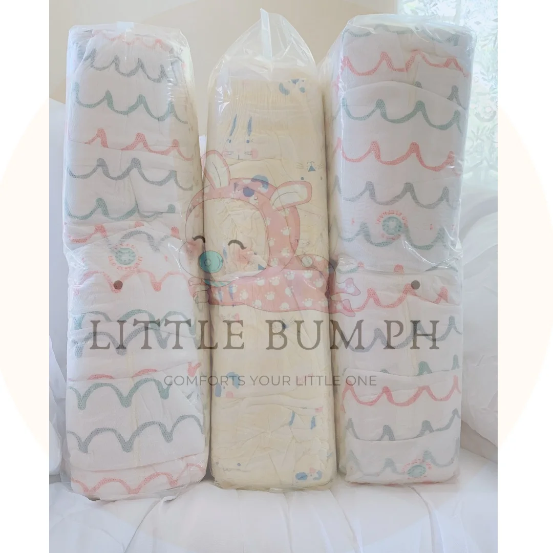 Korean Diaper Ultra thin Magic Tape Alloves Nestobaba Assorted Design 50 pcs Little Bhum PH