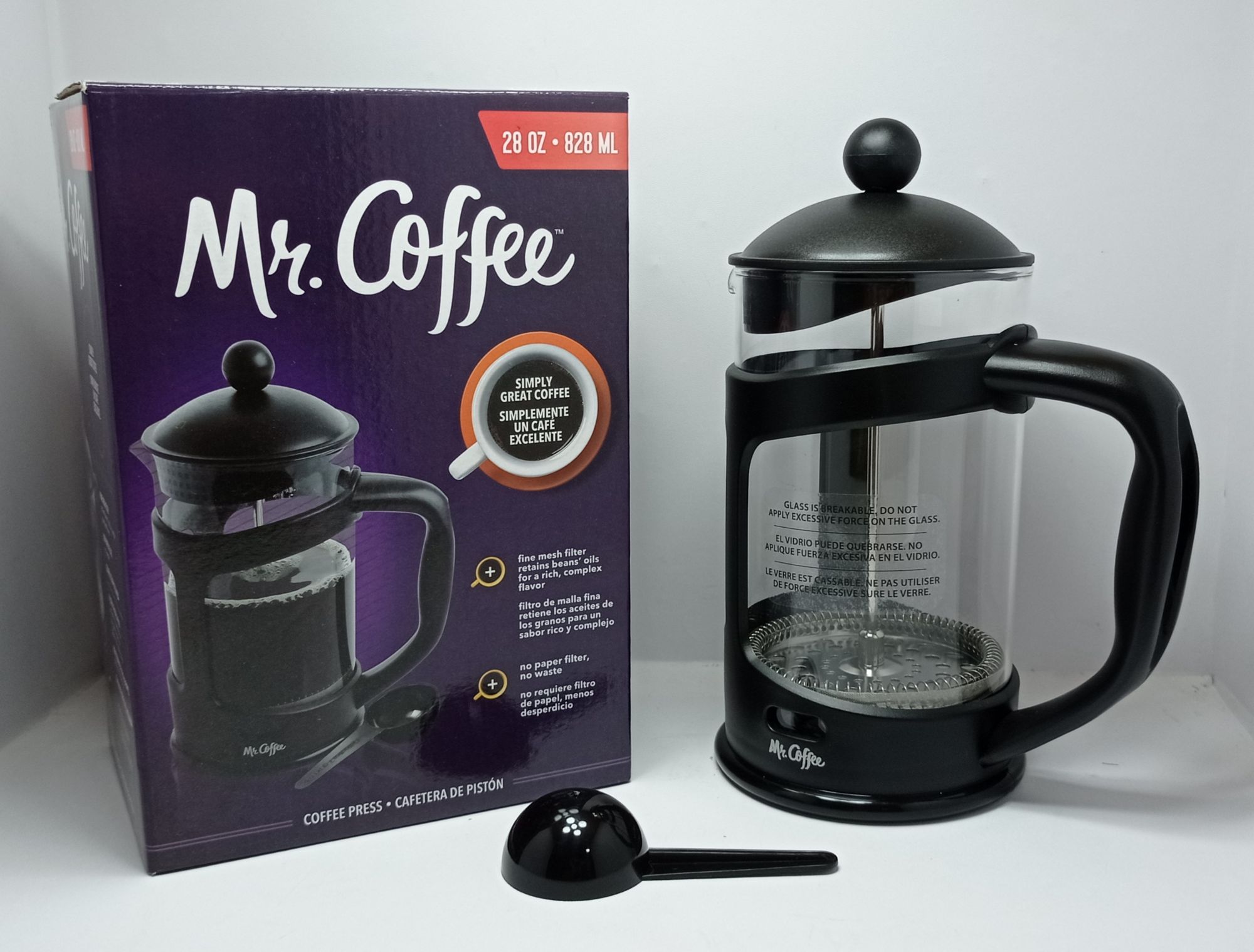 Bueno atención papelería MR. COFFEE (cafetera de piston) America's original coffeemaker28oz coffee  press | Lazada PH