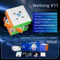 Speed Competition Magnetic UV Coating Cube 3x3 moyu