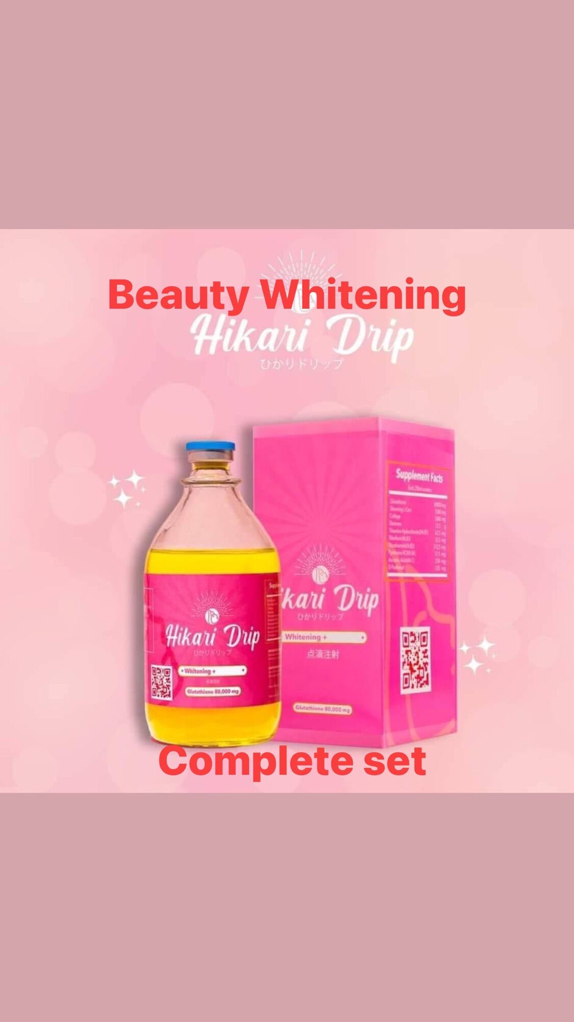 Whitening Drip Taiping at Emilio Campos blog