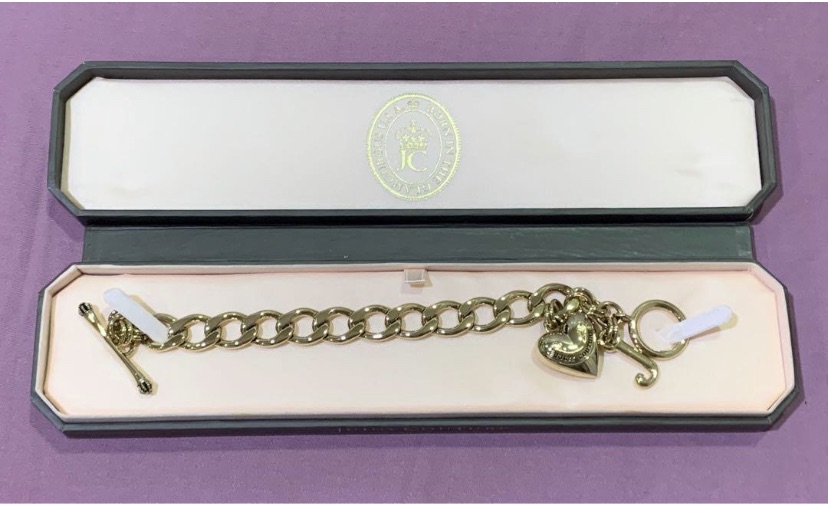 Chunky Link Juicy Couture Starter Charm Bracelet Vintage J  Etsy  Jewelry  lookbook Vintage charm bracelet Love bracelets
