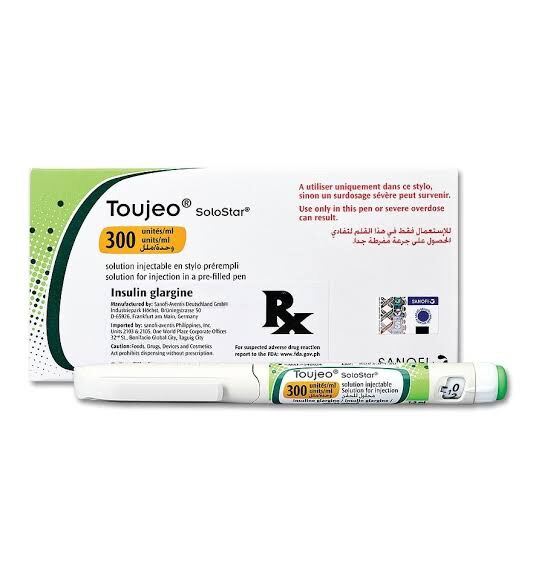 Insulin glargine ( toujeo pen) expiration date july 2024 (bubble wrap