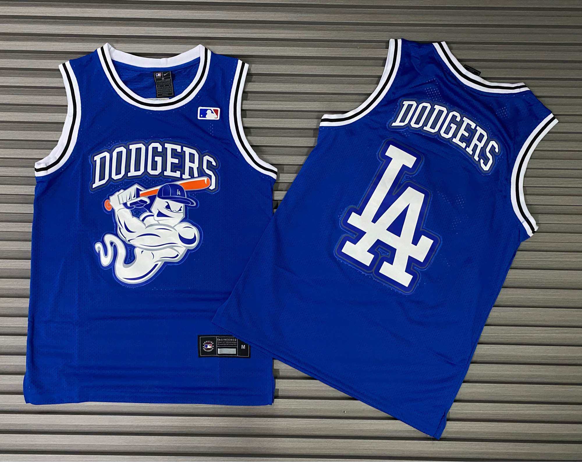 La dodgers basketball jersey best sale