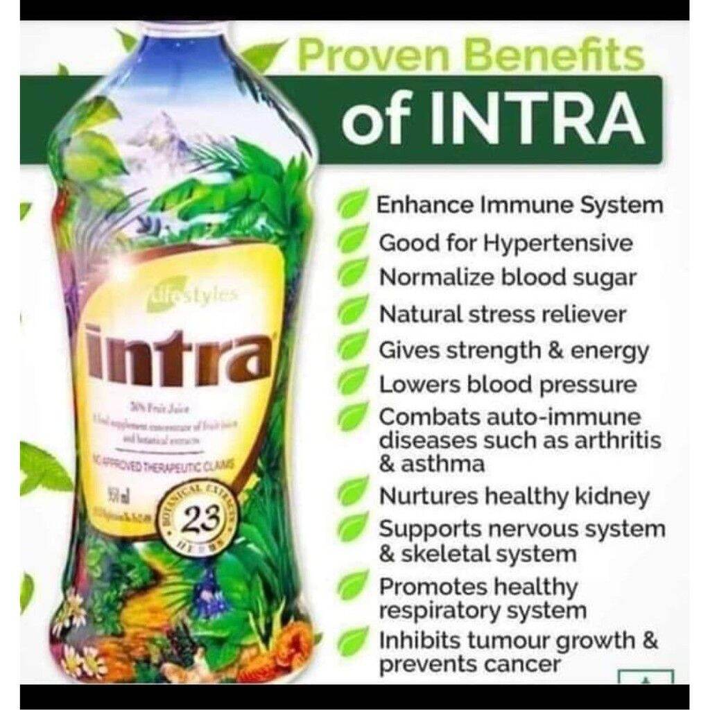 Intra Juice Lifestyles 950ml BFAD Approved Made in Canada 100 Lazada PH